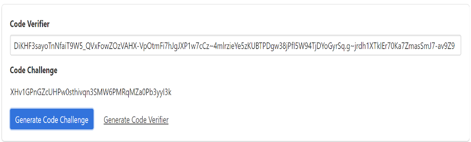 PKCE Code challenge